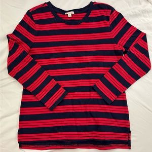 Cotton Striped Long Sleeve